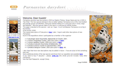 Desktop Screenshot of parnassius-davydovi.com